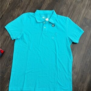 Aeropostale Aqua Polo Shirt